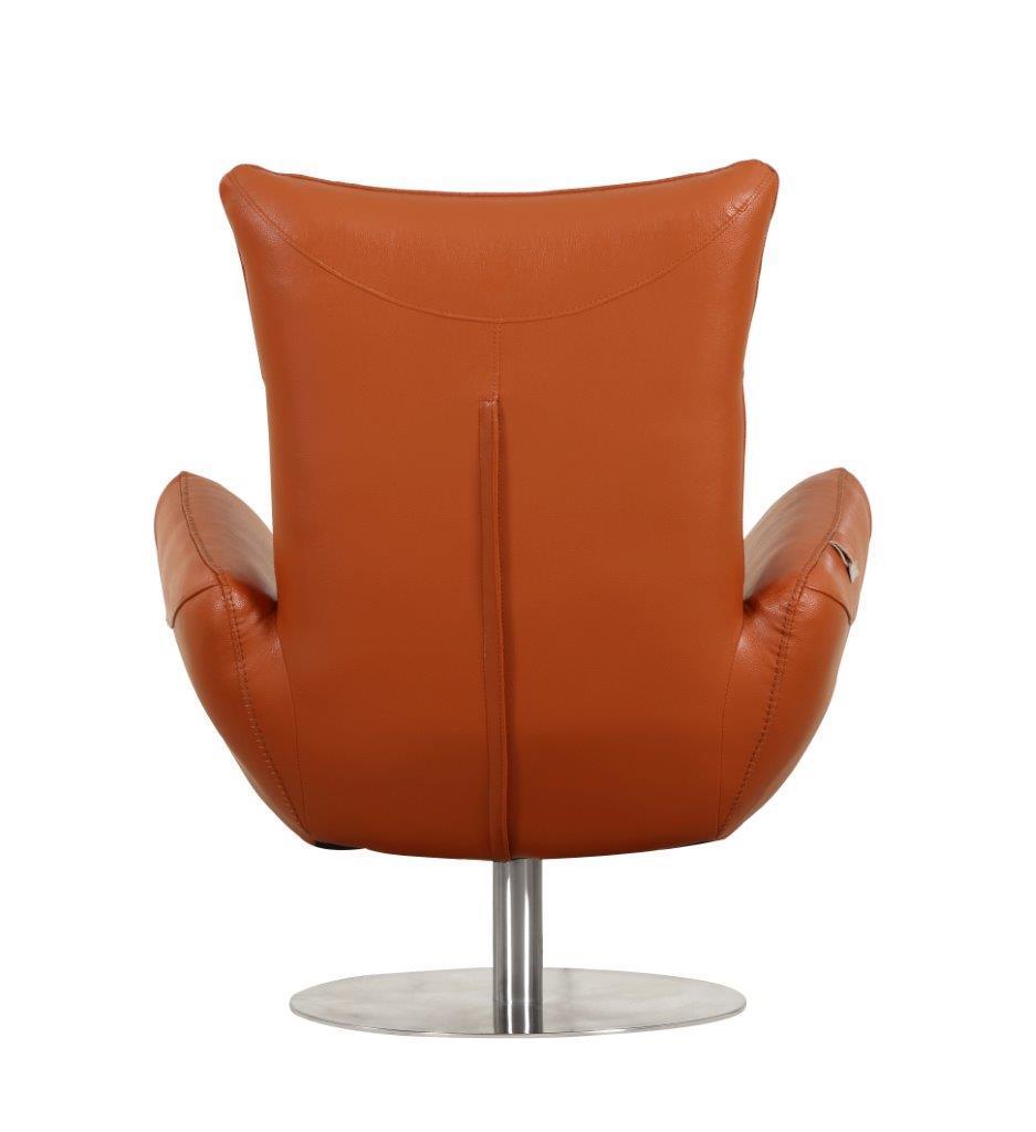 Italian Leather Lounge Chair