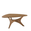 Ink+Ivy Blaze Triangle Solid Wood Coffee Table