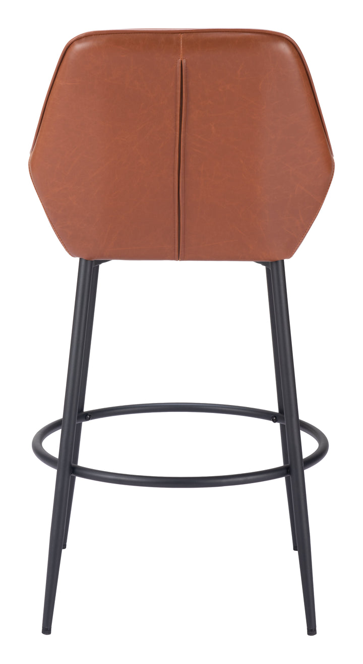 The Vila Barstool (Set of 2) Brown  Era and Style Inspired Home Decor 1