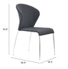 The Oulu Dining Chair (Set of 4) Graphite  Era and Style Inspired Home Decor 1