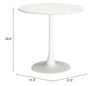 The Soleil Dining Table White  Era and Style Inspired Home Decor 1