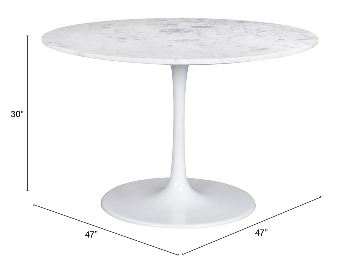 The Phoenix Dining Table White  Era and Style Inspired Home Decor 1