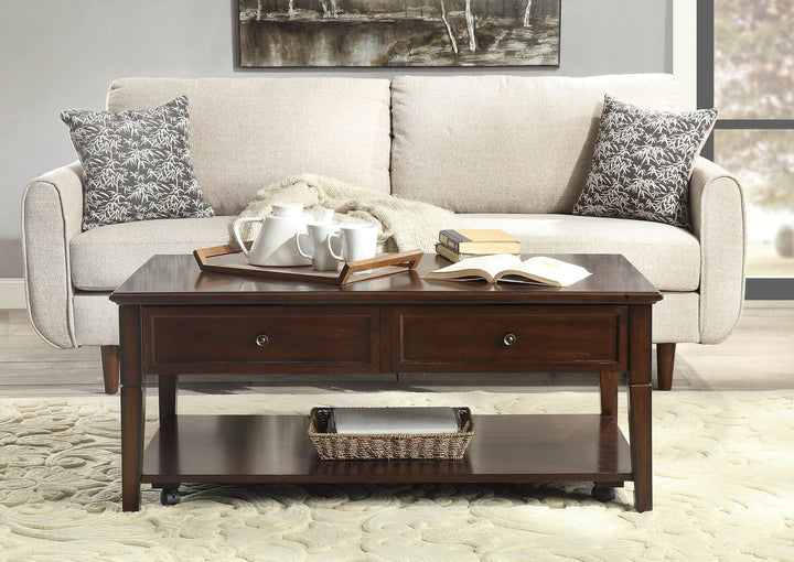 Malachi Coffee Table in Walnut