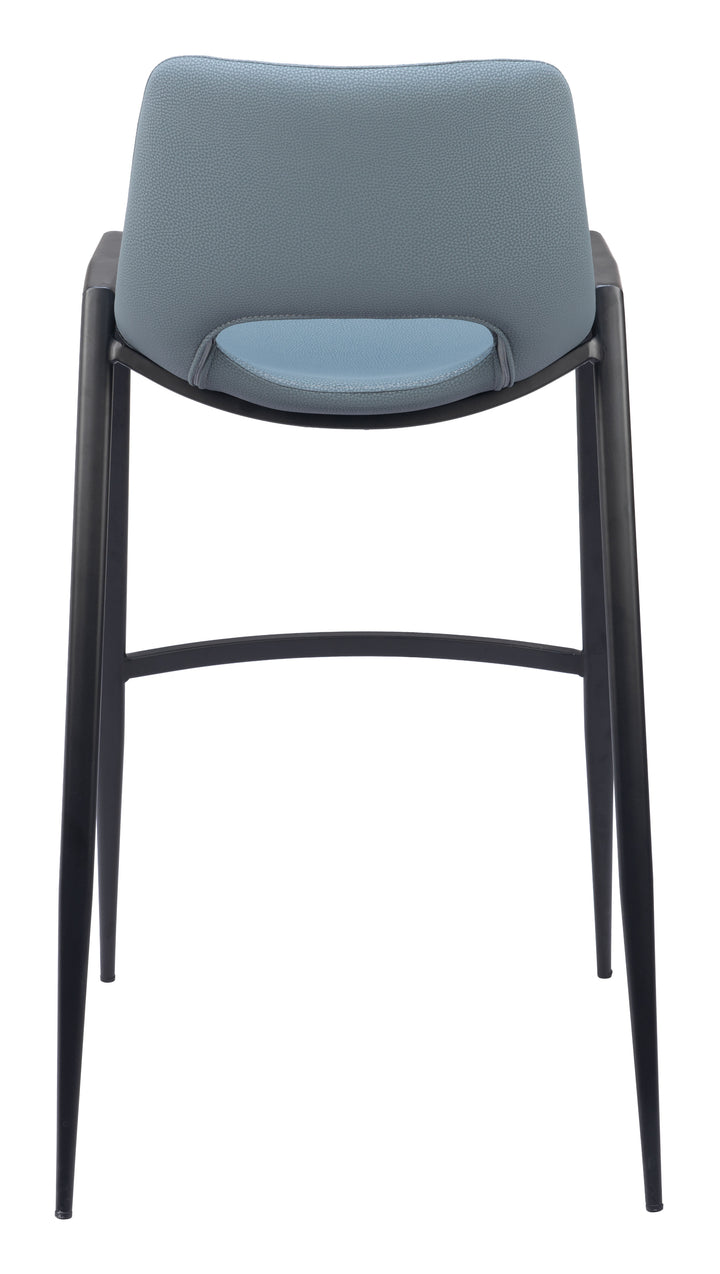 The Desi Barstool (Set of 2) Azure Gray  Era and Style Inspired Home Decor 1