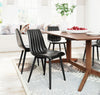 The Dolce Dining Chair (Set of 2) Vintage Black  Era and Style Inspired Home Decor 1