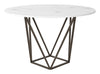 The Tintern Dining Table White & Antique Bronze  Era and Style Inspired Home Decor 1