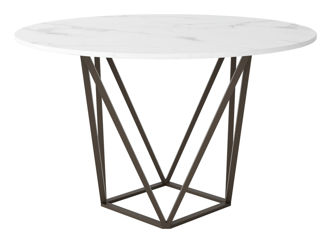 The Tintern Dining Table White & Antique Bronze  Era and Style Inspired Home Decor 1