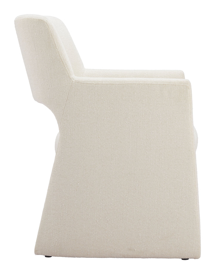 The Minet Dining Chair Linen White  Era and Style Inspired Home Decor 1