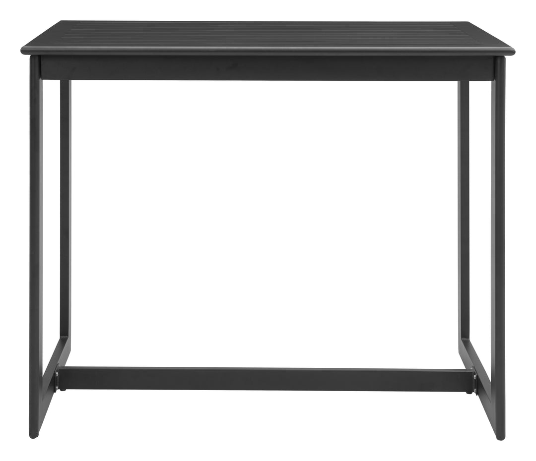 The Midnight Wave Bar Table Black