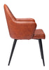 The Silloth Dining Chair Brown  Era and Style Inspired Home Decor 1