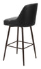 The Keppel Swivel Barstool Black & Bronze  Era and Style Inspired Home Decor 1