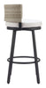 The Midnight Wave Barstool White  Era and Style Inspired Home Decor 1