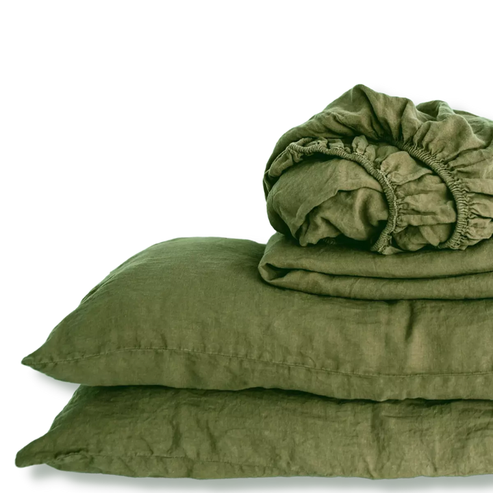 Classic Linen Bed Sheet Set