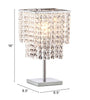 The Falling Stars Table Lamp Chrome  Era and Style Inspired Home Decor 1