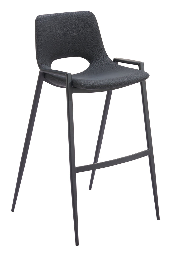 The Desi Barstool (Set of 2) Black  Era and Style Inspired Home Decor 1