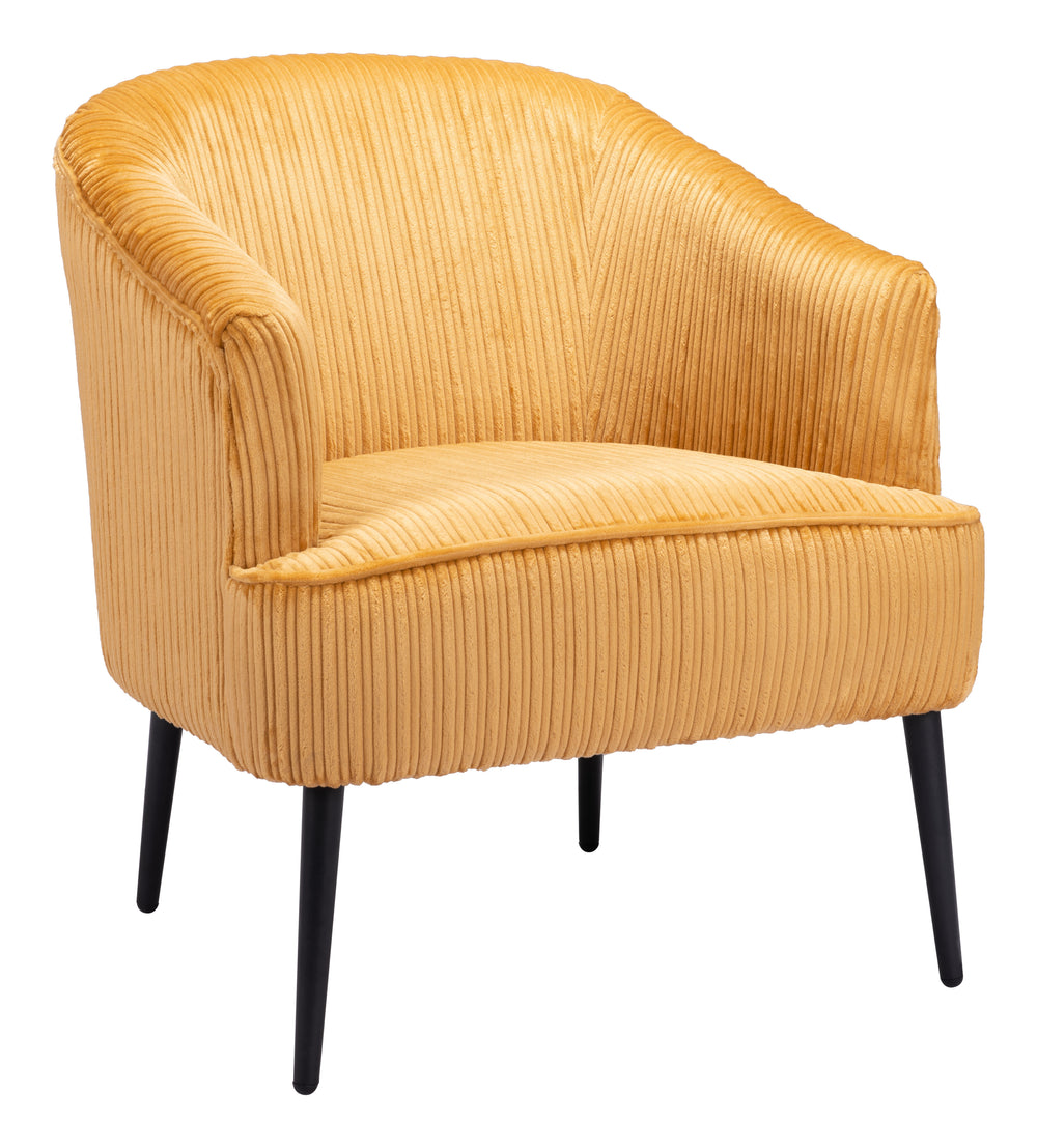 The Ranier Accent Chair Yellow  Era and Style Inspired Home Decor 1