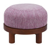 The Gome Ottoman Wisteria Purple  Era and Style Inspired Home Decor 1