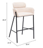 The Bremor Barstool Beige  Era and Style Inspired Home Decor 1