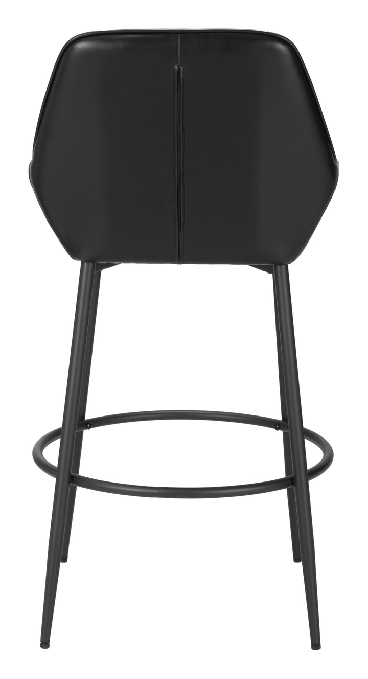 The Vila Barstool (Set of 2) Black  Era and Style Inspired Home Decor 1