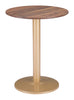 The Alto Bistro Table Brown & Gold  Era and Style Inspired Home Decor 1