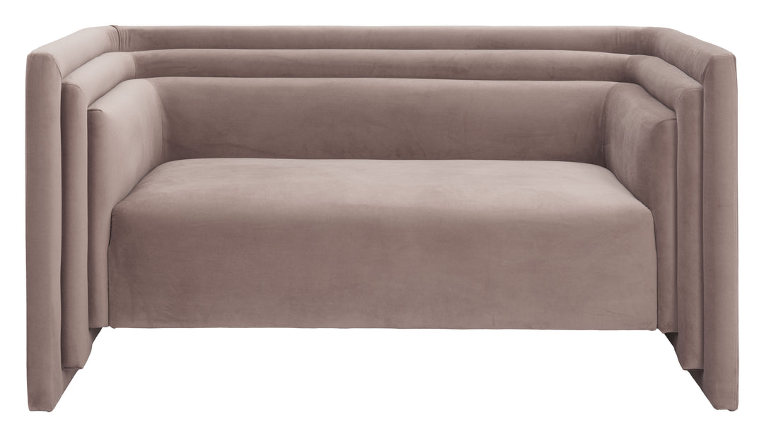 The Trippel Loveseat Taupe  Era and Style Inspired Home Decor 1