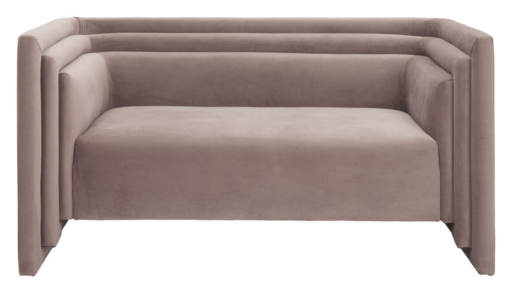 The Trippel Loveseat Taupe  Era and Style Inspired Home Decor 1