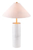 The Ciara Table Lamp Beige & White  Era and Style Inspired Home Decor 1