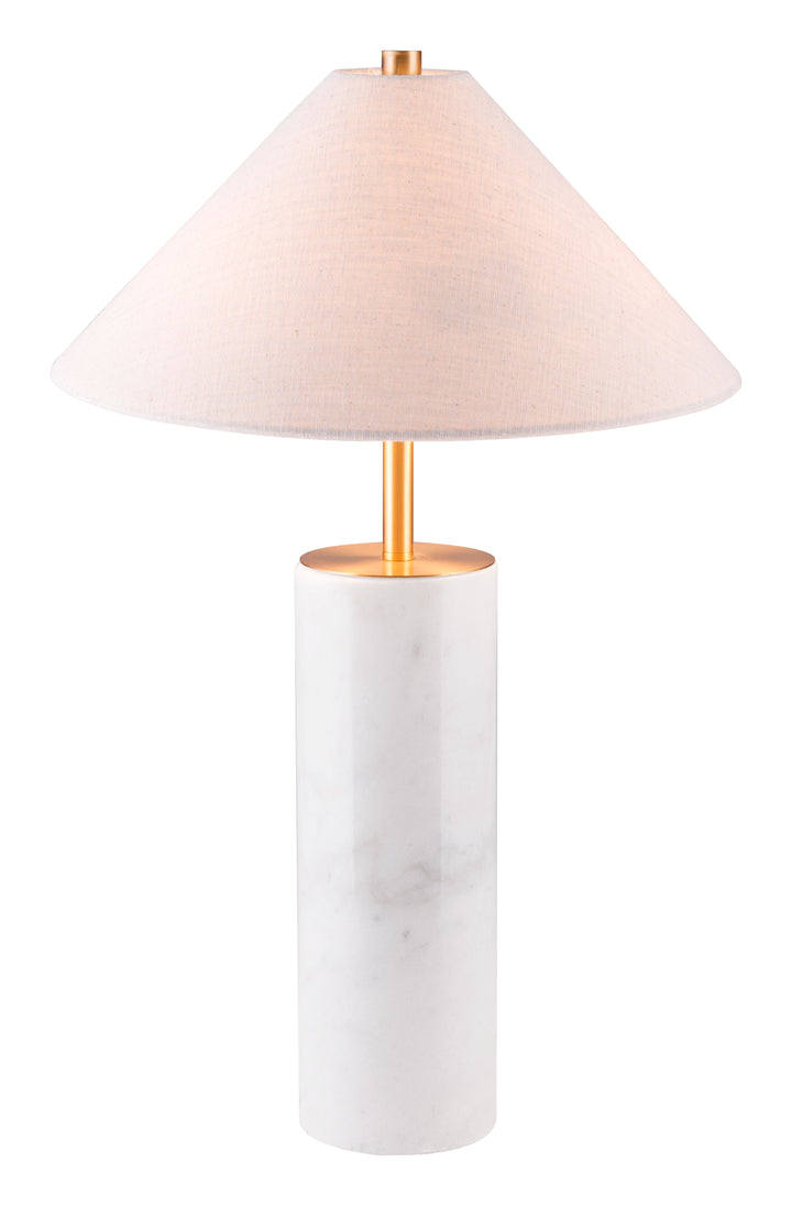 The Ciara Table Lamp Beige & White  Era and Style Inspired Home Decor 1