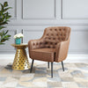 The Tasmania Accent Chair Vintage Brown  Era and Style Inspired Home Decor 1