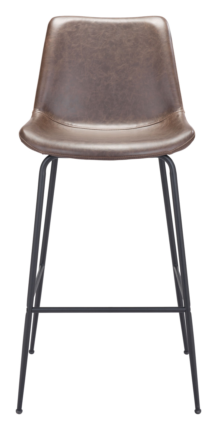 The Byron Barstool Brown  Era and Style Inspired Home Decor 1