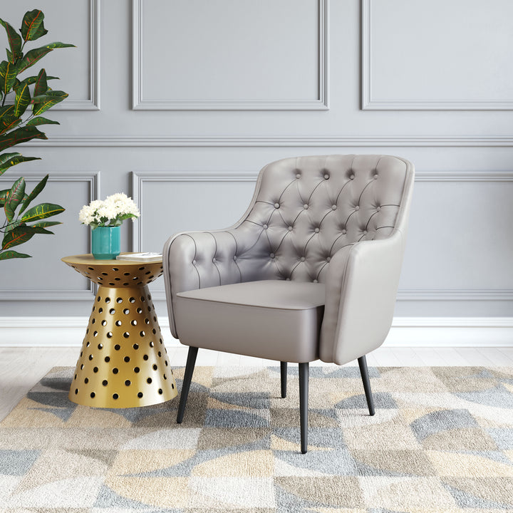 The Tasmania Accent Chair Gray  Era and Style Inspired Home Decor 1