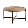 Modern Thread Design Round Coffee Table