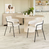 The Marcel Dining Chair (Set of 2) Cream  Era and Style Inspired Home Decor 1