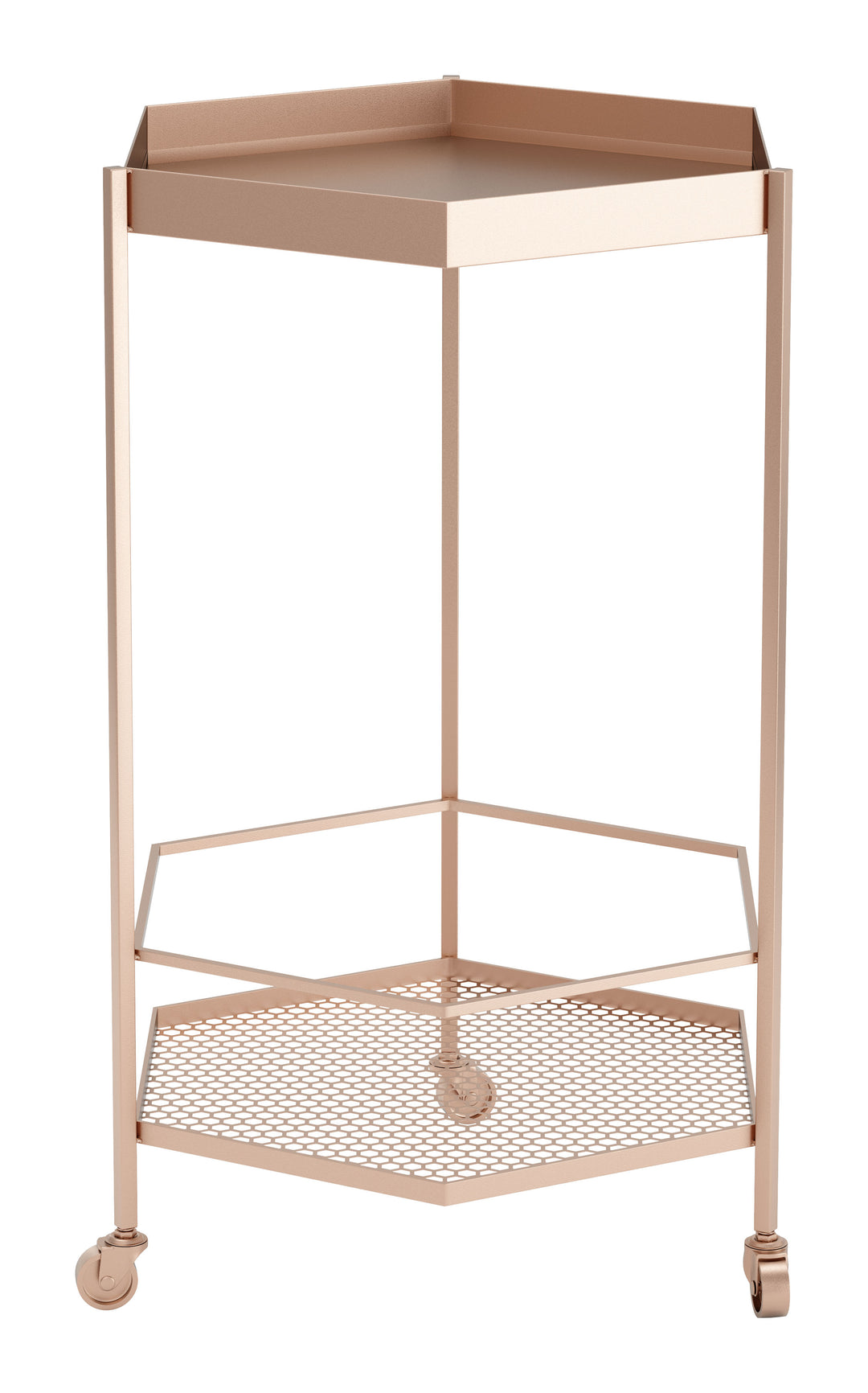 The Hex Bar Cart Copper  Era and Style Inspired Home Decor 1