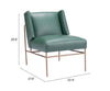 The Atlanta Accent Chair Green  Era and Style Inspired Home Decor 1