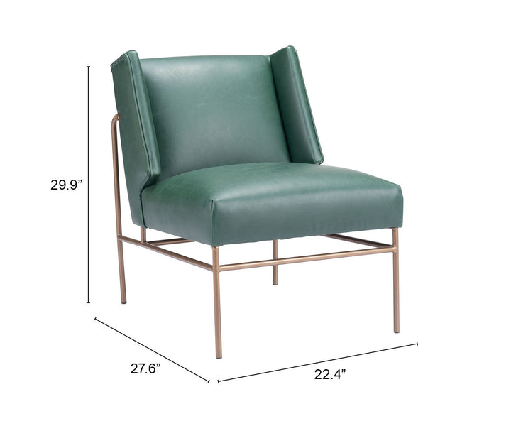 The Atlanta Accent Chair Green  Era and Style Inspired Home Decor 1