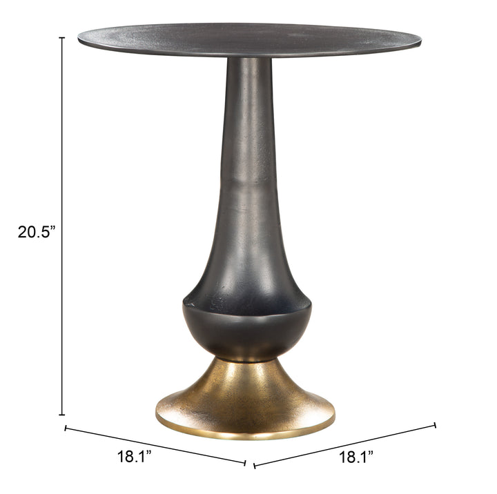 The Tasse Side Table Black  Era and Style Inspired Home Decor 1