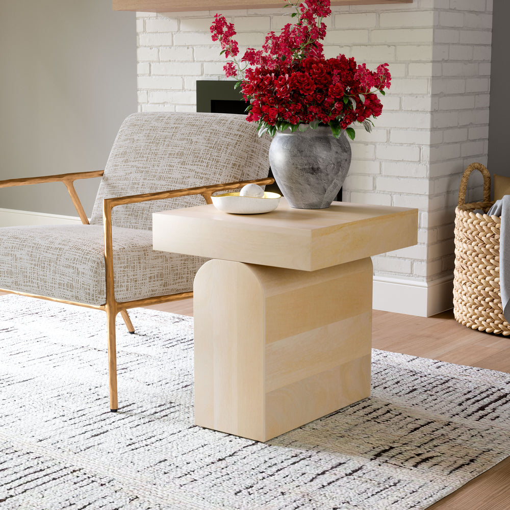 The Kiel Side Table Natural  Era and Style Inspired Home Decor 1