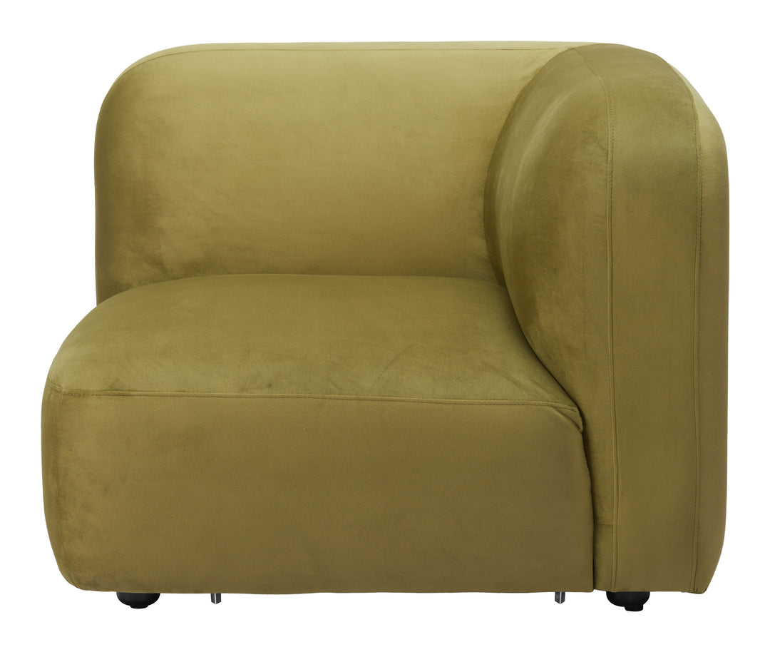 The Biak Corner Chair Green  Era and Style Inspired Home Decor 1