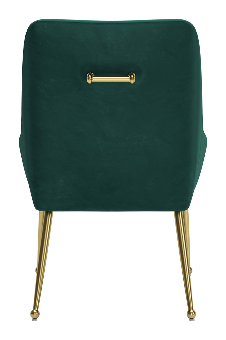 The Maxine Dining Chair Green & Gold  Era and Style Inspired Home Decor 1