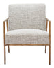 The Norrebro Accent Chair Beige Frost  Era and Style Inspired Home Decor 1