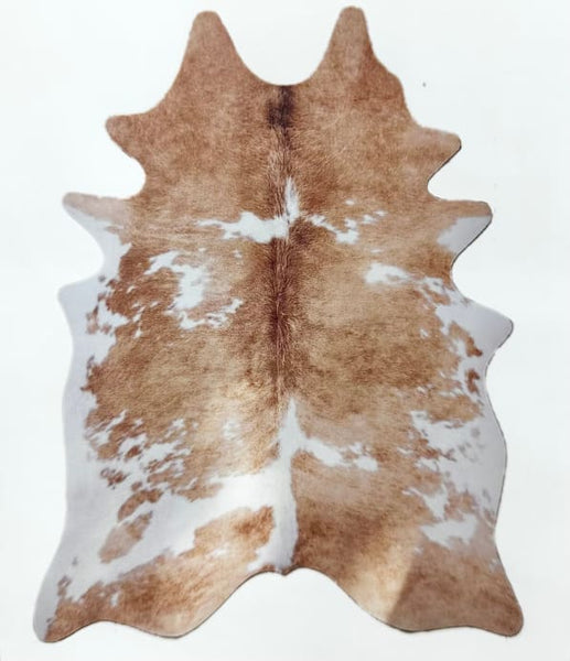 Rustic Faux Cowhide Rug