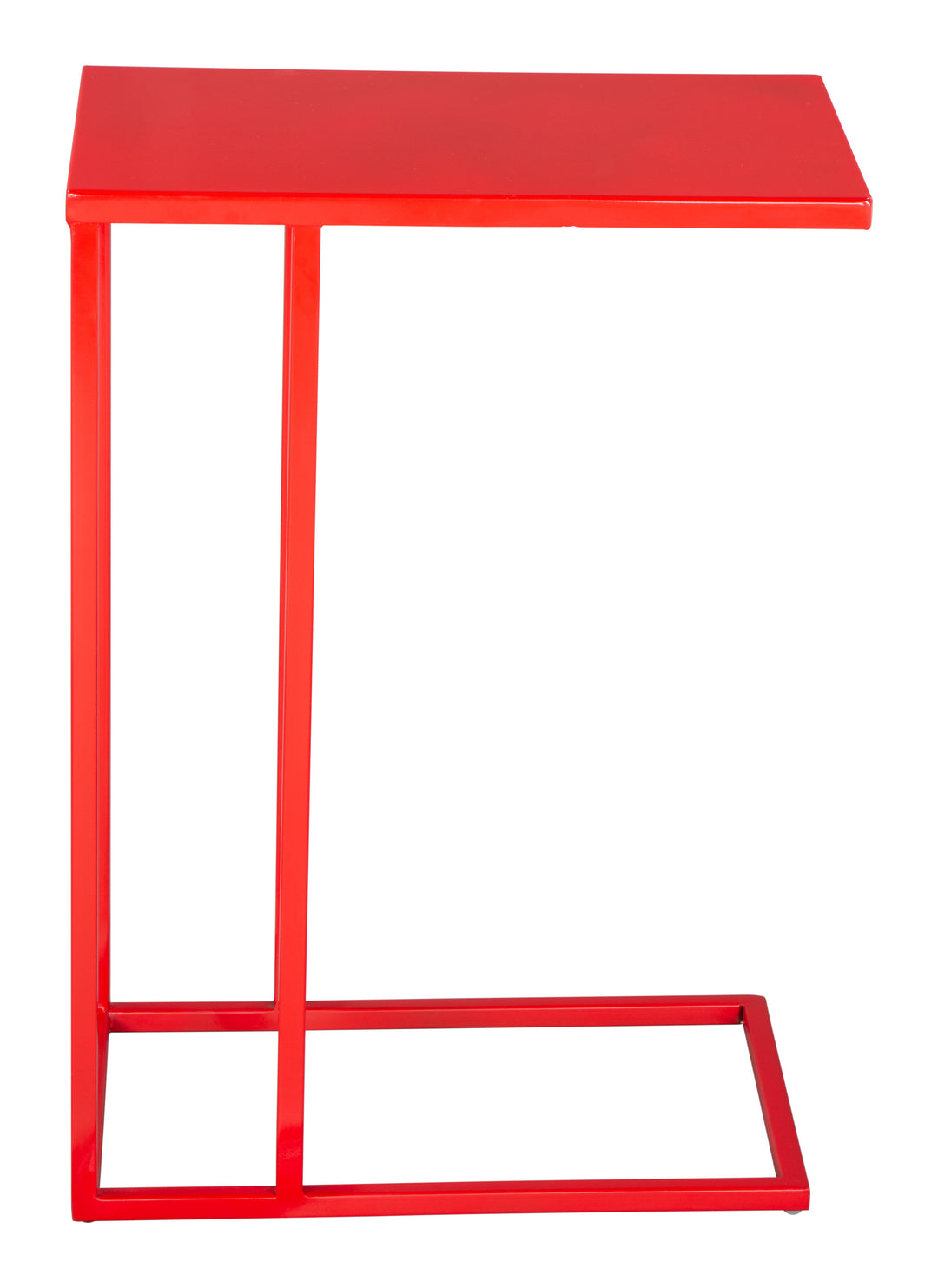 The Atom Side Table Red  Era and Style Inspired Home Decor 1