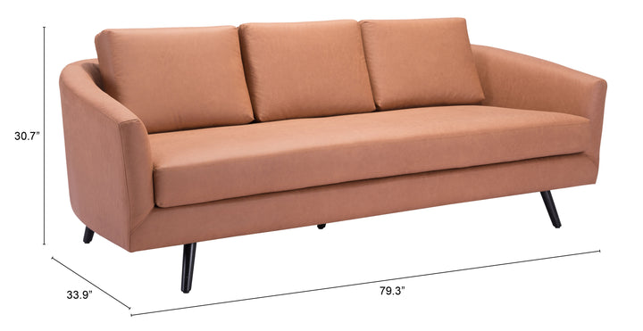 The Divinity Sofa Brown  Era and Style Inspired Home Decor 1