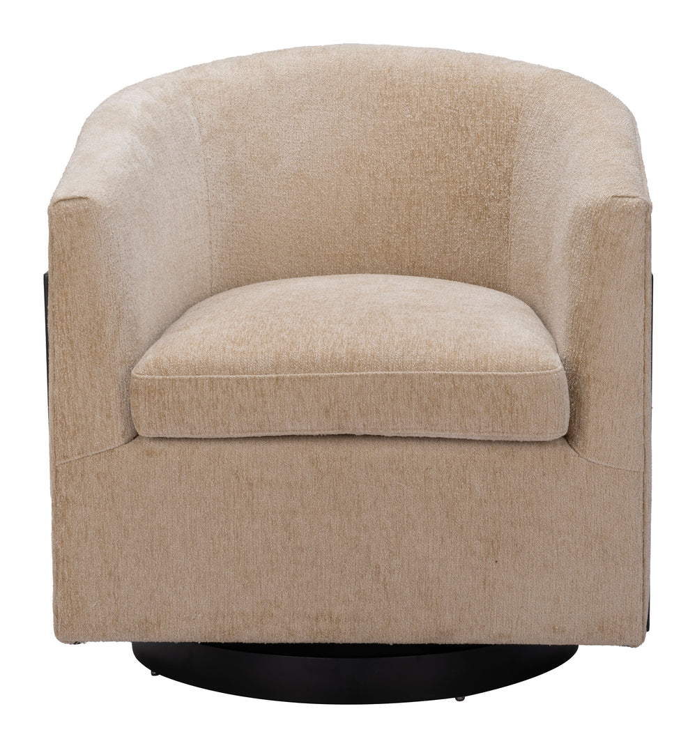 The Hanko Swivel Chair Golden Beige  Era and Style Inspired Home Decor 1