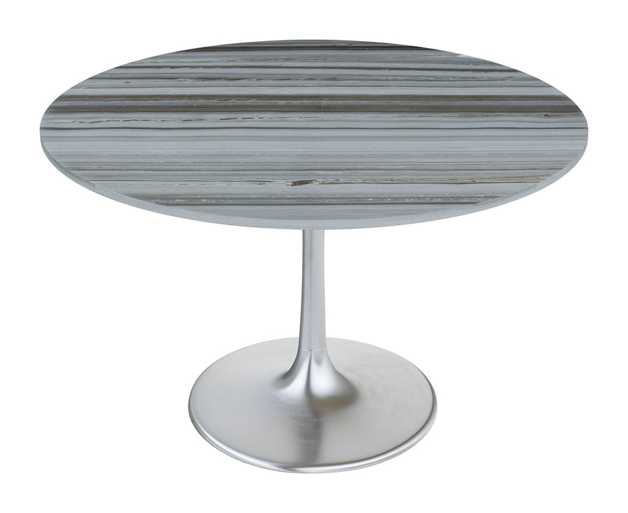 The Star City Dining Table Gray & Silver  Era and Style Inspired Home Decor 1