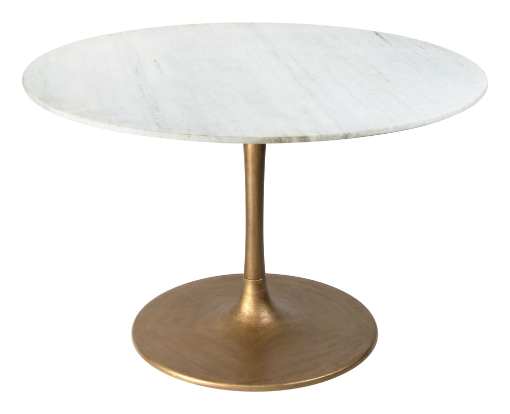 The Ithaca Dining Table White & Gold  Era and Style Inspired Home Decor 1