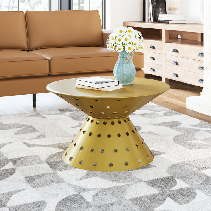 The Electron Coffee Table Gold  Era and Style Inspired Home Decor 1