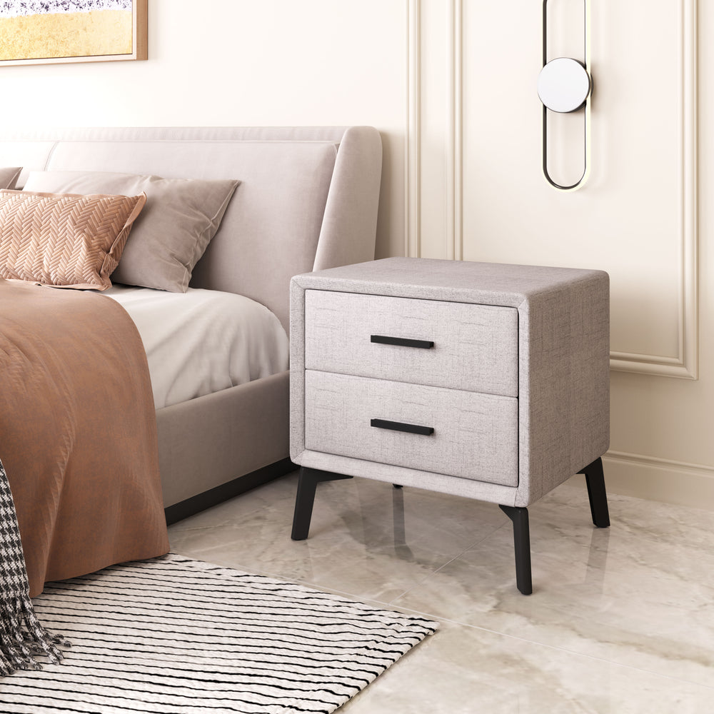 The Halle Side Table Gray  Era and Style Inspired Home Decor 1