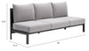 The Horizon Sofa Gray  Era and Style Inspired Home Decor 1